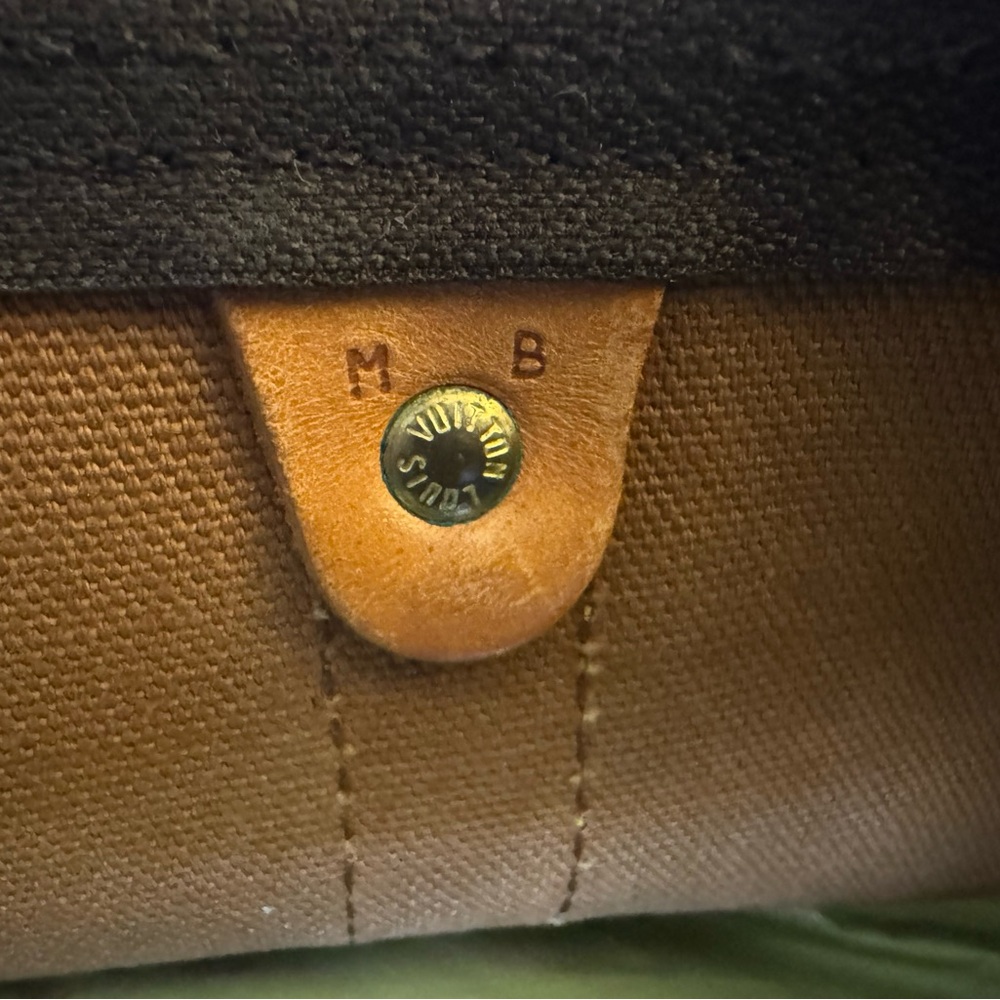 Louis Vuitton Brown LV Monogram Keepall 50 Duffle Bag - Picture 12 of 14